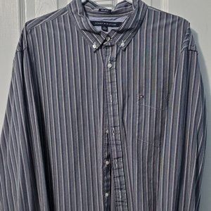 Tommy Hilfiger Men's Button-down XXL -
